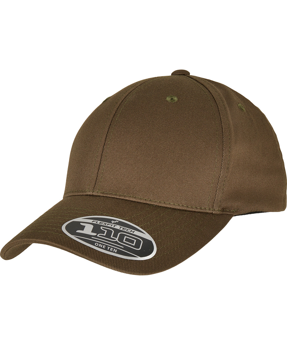 Flexfit 110 Snapback Cap with Curved Visor Unisex Adult Headwear