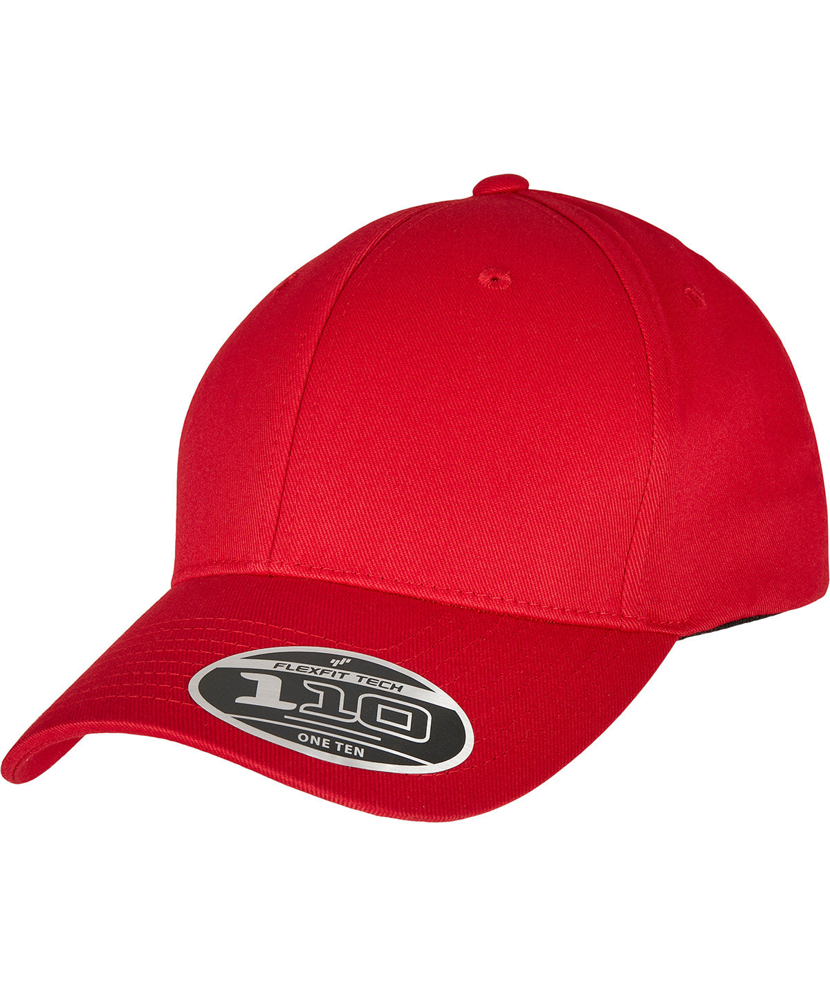 Flexfit 110 Snapback Cap with Curved Visor Unisex Adult Headwear