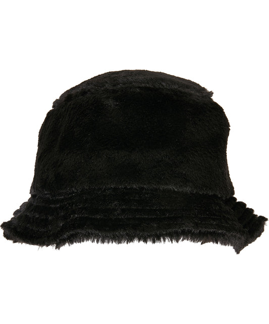 Faux Fur Bucket Hat Stylish Winter Headwear