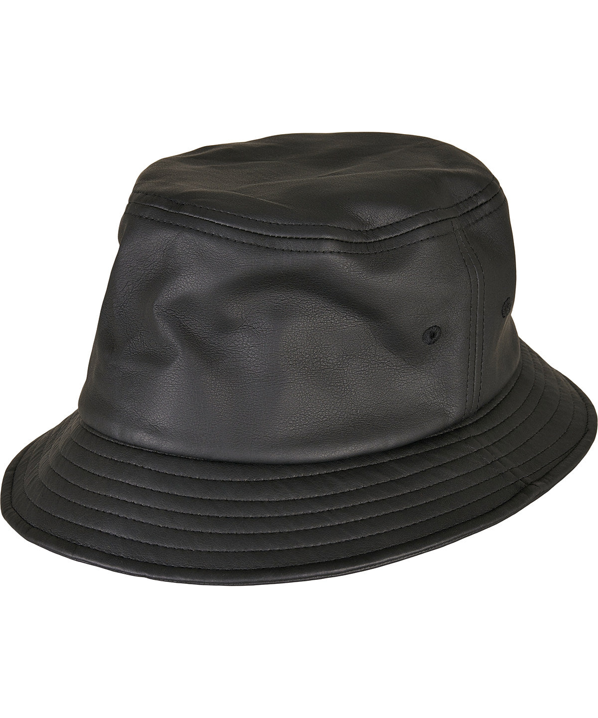Flexfit Imitation Leather Bucket Hat 5003IL Unisex Adult Headwear