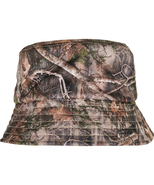 Flexfit by Yupoong Sherpa Real Tree Camo Reversible Bucket Hat