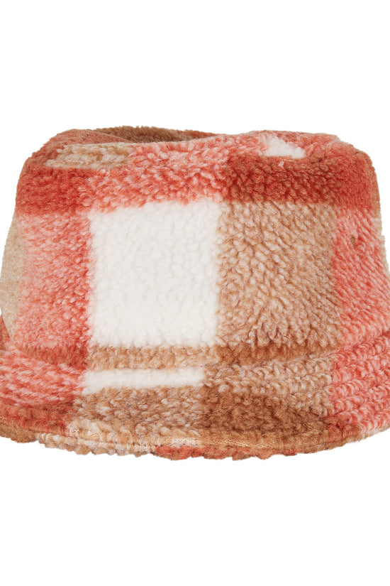 Flexfit Sherpa Check Bucket Hat Unisex Adult Headwear