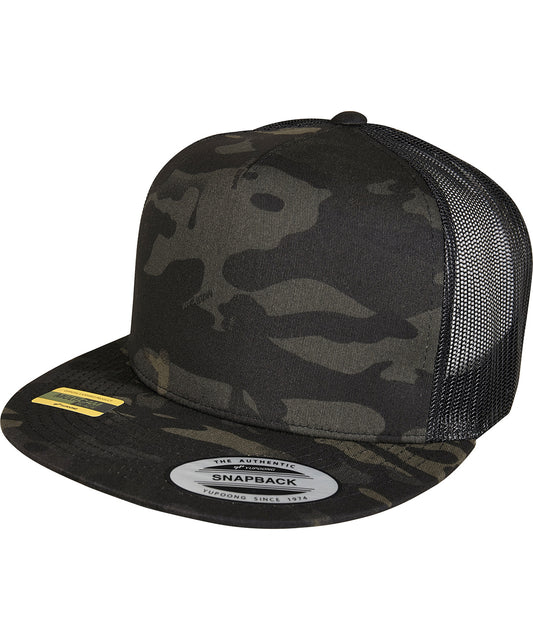 Flexfit Multicam Trucker Cap UniPanel Snapback Headwear
