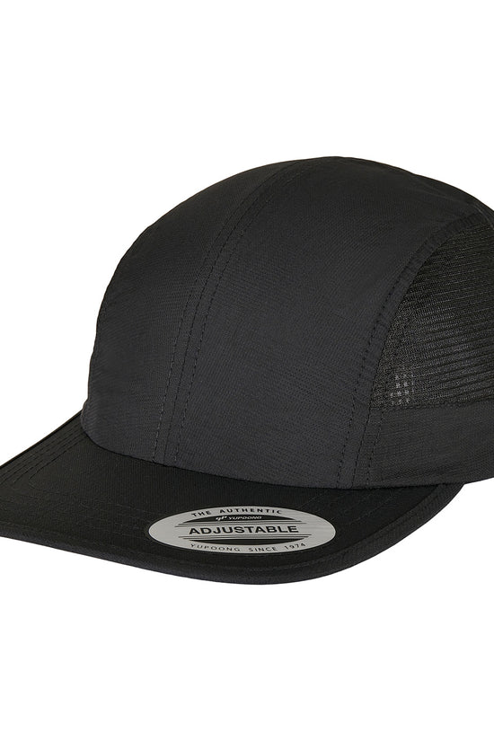 Flexfit Nylon Snapback Cap with Mesh Inserts