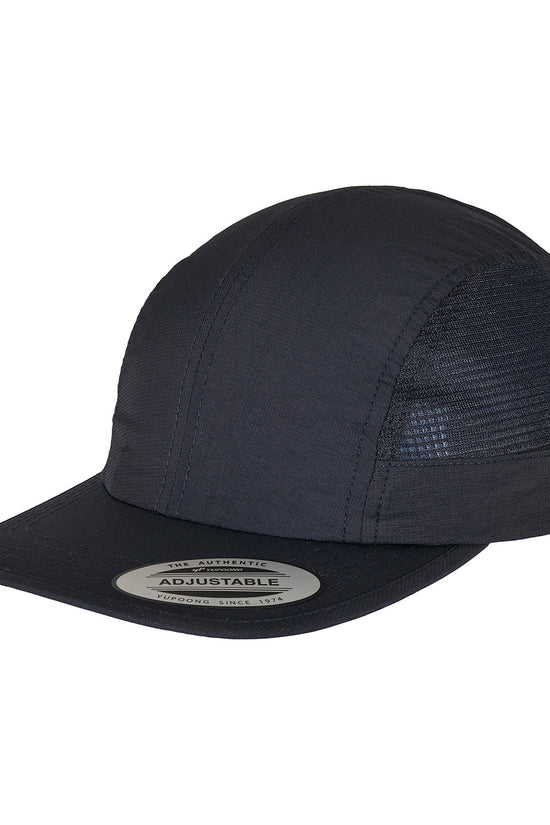 Flexfit Nylon Snapback Cap with Mesh Inserts