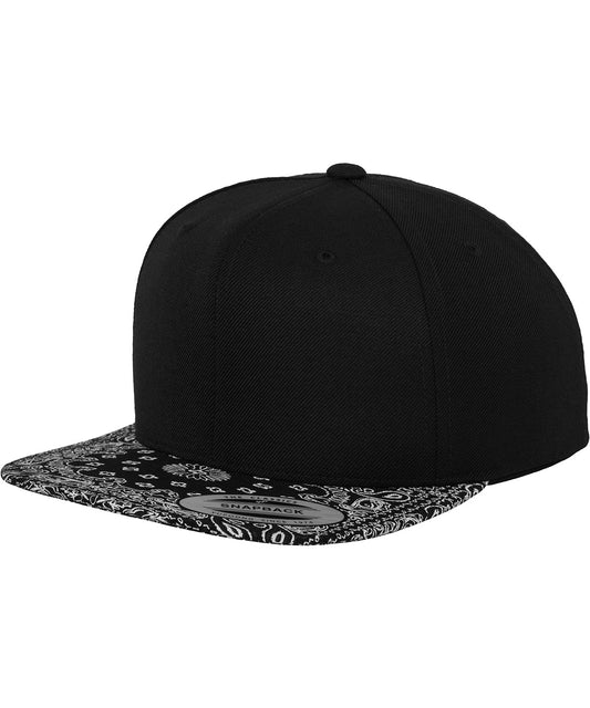 Flexfit Bandana Snapback Cap 6089BD Premium Wool Blend