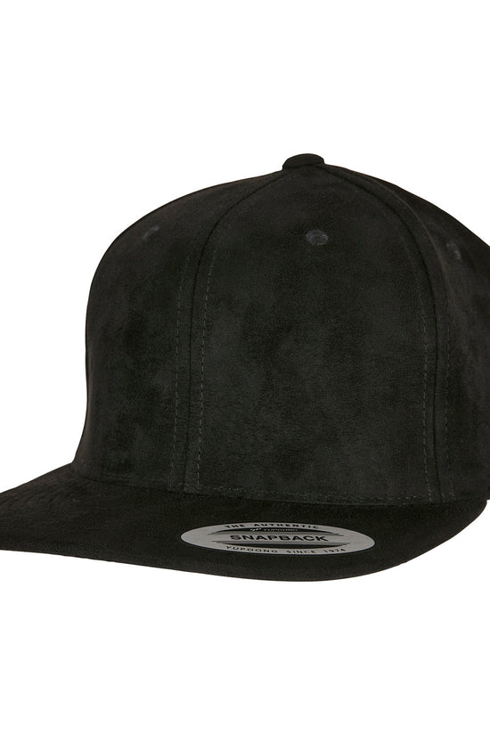 Flexfit by Yupoong Imitation Suede Leather Snapback Cap 6089SU Unisex Adult Headwear