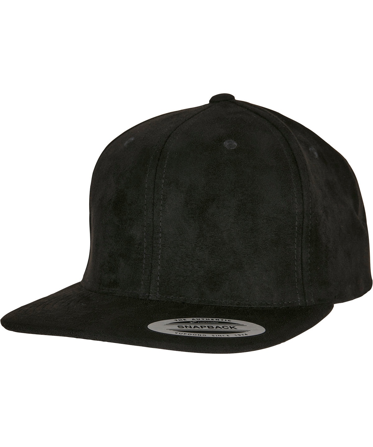 Flexfit by Yupoong Imitation Suede Leather Snapback Cap 6089SU Unisex Adult Headwear