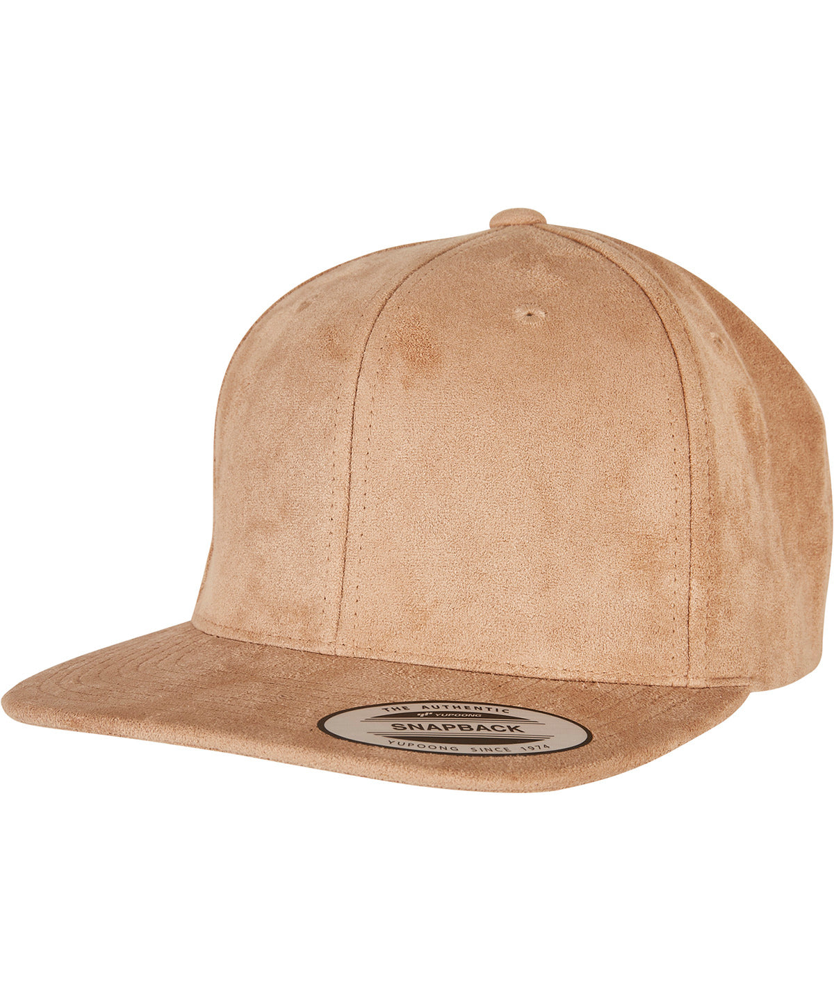 Flexfit by Yupoong Imitation Suede Leather Snapback Cap 6089SU Unisex Adult Headwear