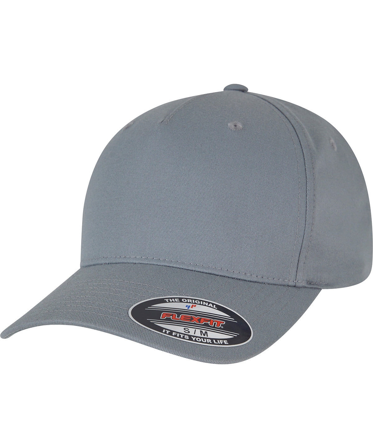 Flexfit 5Panel Cap with Curved Visor Unisex Adult Headwear