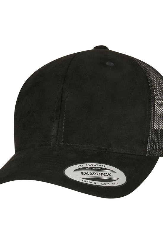 Flexfit Imitation Suede Leather Trucker Cap 6606SU