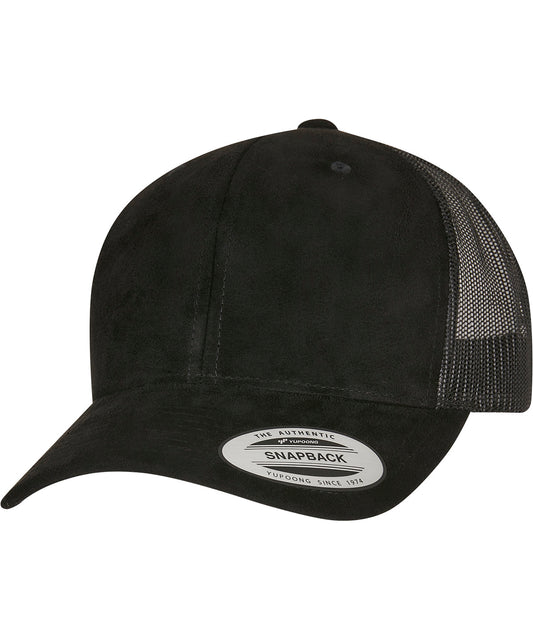Flexfit Imitation Suede Leather Trucker Cap 6606SU