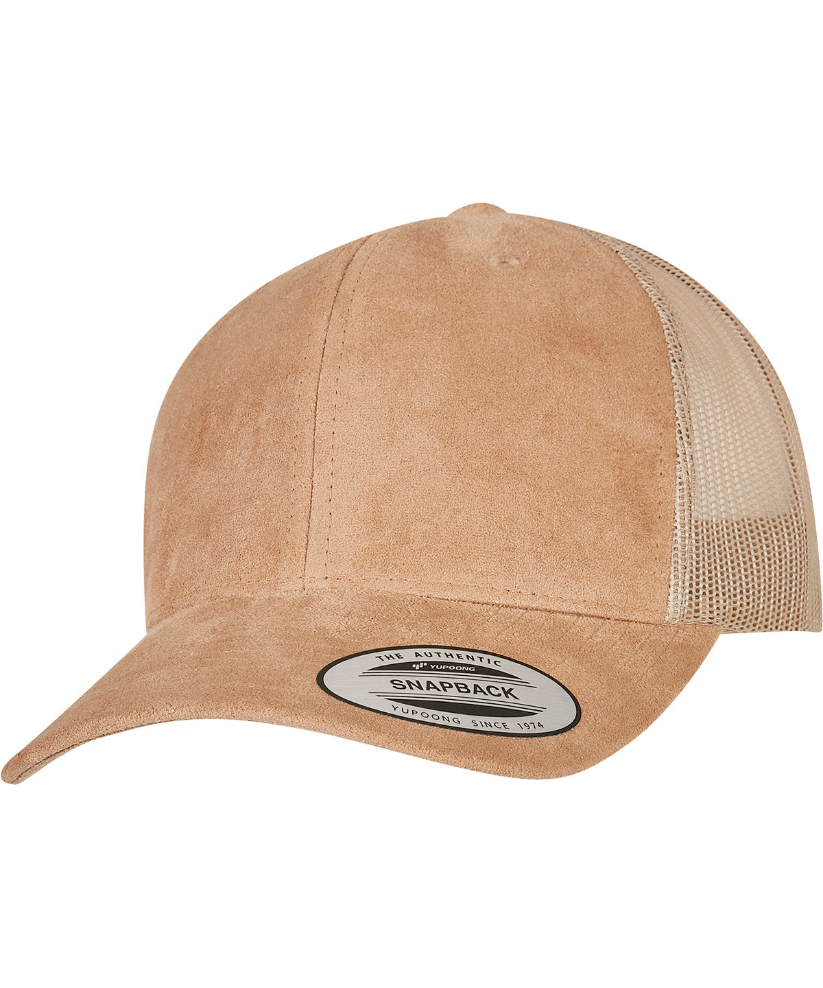 Flexfit Imitation Suede Leather Trucker Cap 6606SU