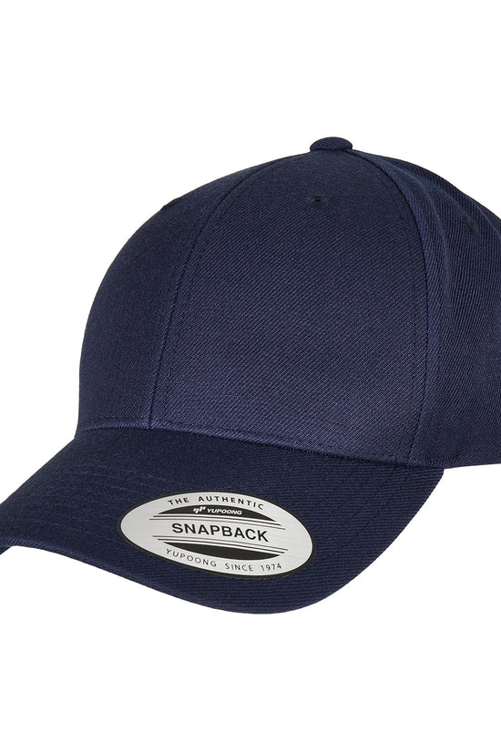 Flexfit Premium Curved Visor Snapback Cap Unisex Adult Headwear