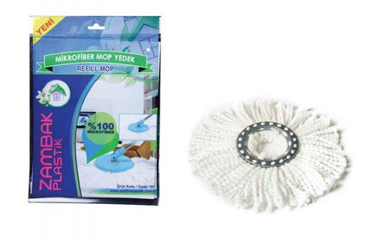 360 Super Spin Replacement Microfiber Mop Head 165 cm