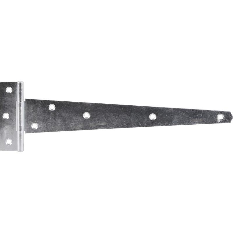 Durable 12Inch Black Tee Hinge for Gates and Doors