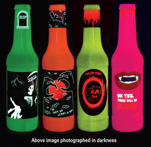 Glow in the Dark Money Saving Bottle Assorted Colors