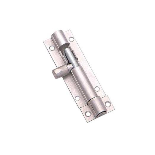 2 Chrome Straight Door Bolt for Secure Locking