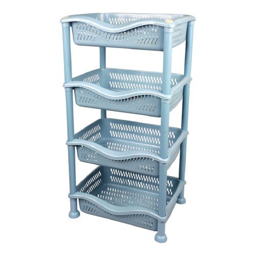 4 Tier Rectangular Kitchen Vegetable Storage Rack Organize Your Vegetables Efficiently