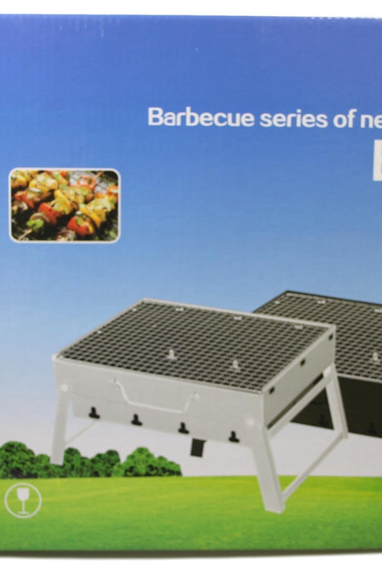 Compact Outdoor Table Top Metal BBQ Grill Stand 35 x 27 x 20 cm