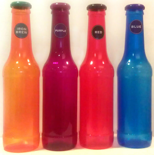 Giant Transparent Plastic Money Saving Bottle Assorted Colors