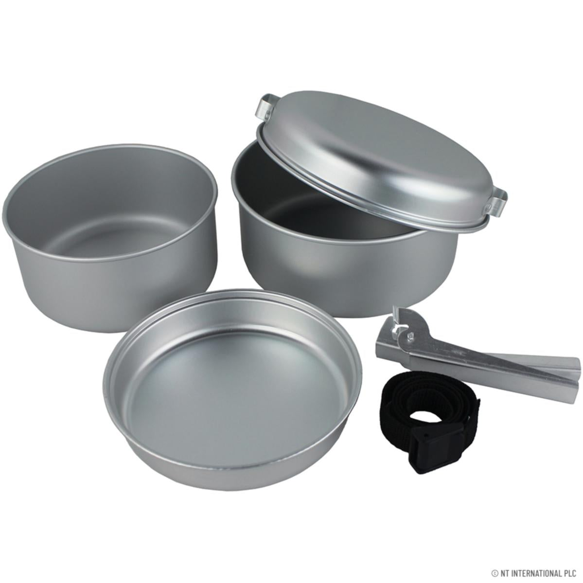 Premium 5Piece Aluminium Cook Set for Outdoor Cooking