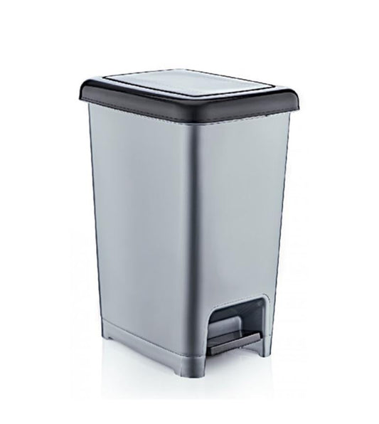 40L Plastic Slim Pedal Bin for Kitchen and Bathroom