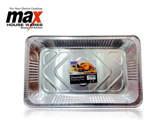 Premium Disposable Rectangular Aluminum Foil Roasting Tray