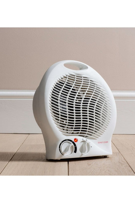 Daewoo Plastic Upright Fan Heater 2000W White
