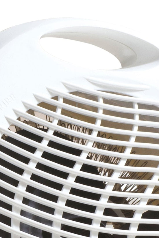 Daewoo Plastic Upright Fan Heater 2000W White