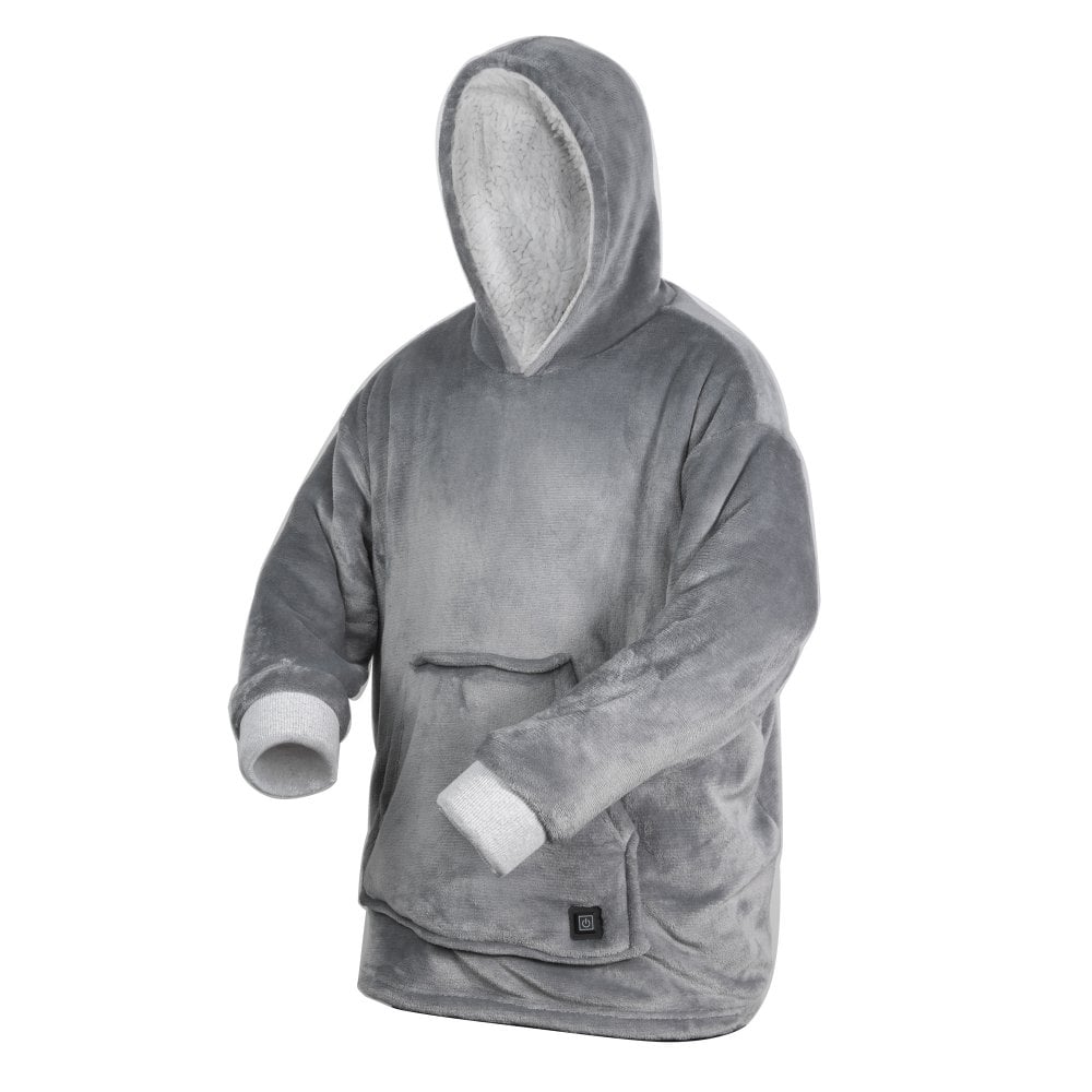Daewoo Heated Hoodie Blanket with 3 Heat Settings