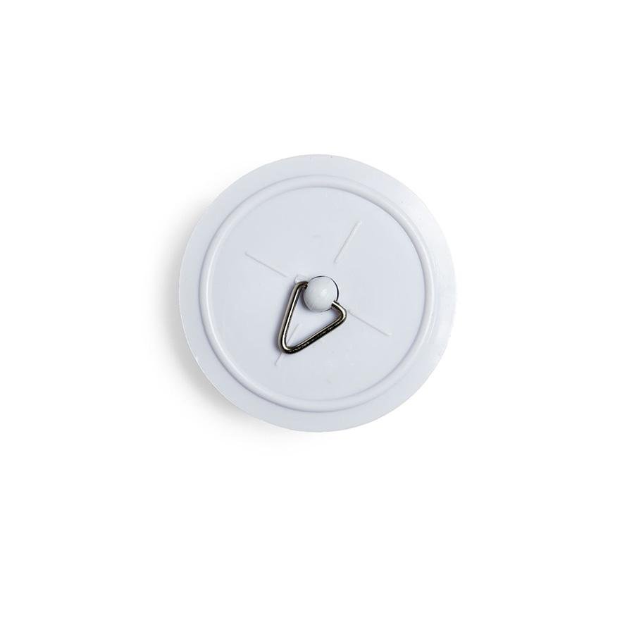 HighQuality 15Inch White Bathroom Sink Plugs for Efficient Water Drainage