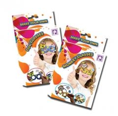 DIY Glasses Kit Monkey and Dog Designs