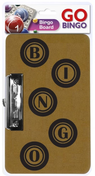 Bingo Clip Board 24x15 cm Essential Bingo Game Accessory