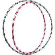 Multicolour Glitter Hula Hoop Fitness Fun Workout Accessory
