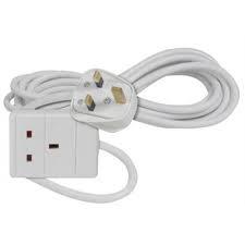 10m 1 Gang Extension Lead Standard UK Plug
