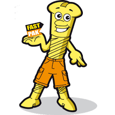 FAST PAK BLUE PACK FPB Complete Packaging Supplies Set