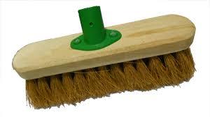 10Inch Soft Coco Brush Head Versatile Cleaning Tool