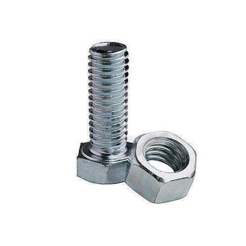 Convenient Value Pack M8 x 40 Hex Bolts and Nuts BZP Finish