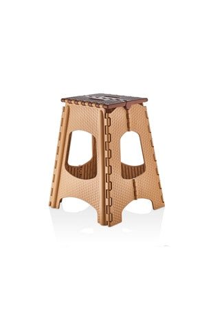 Durable Plastic Folding Stool in Various Colors Home Furniture