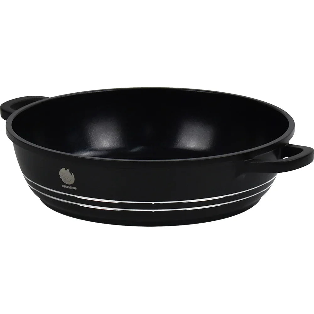24cm Non Stick Diecast Shallow Casserole Pot for Easy Baking