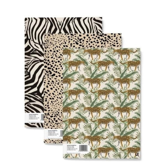 Animal A4 Refill Pad with Assorted Designs 160 Pages Softcover