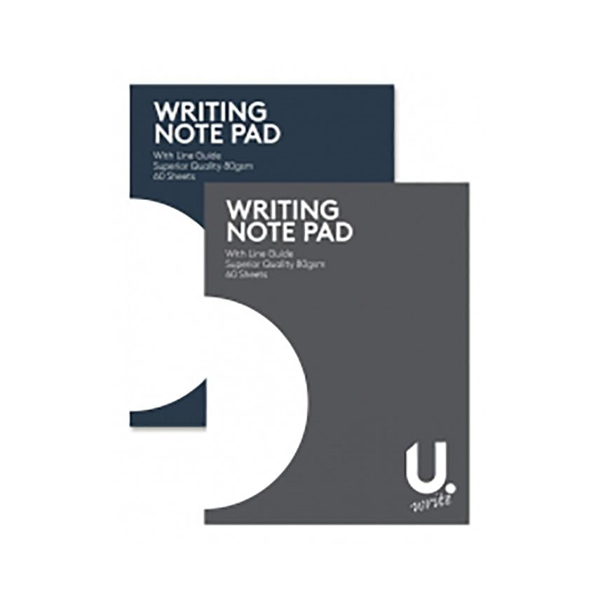 Compact Plain Writing Note Pad 135 x 175 cm Ideal for OntheGo Writing