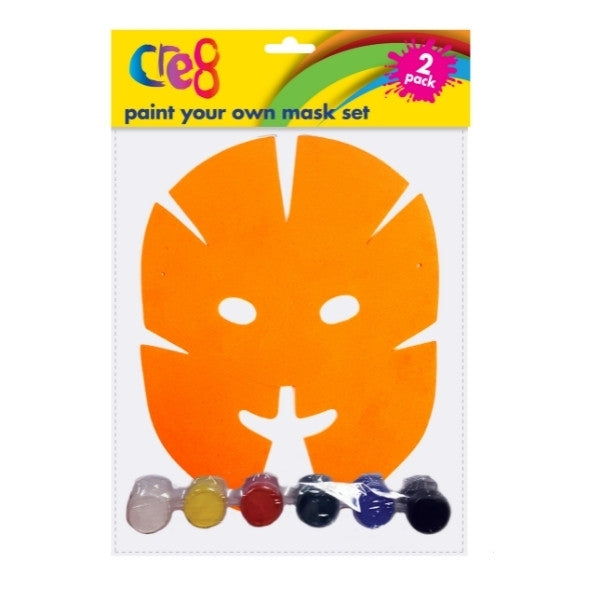 DIY Foam Mask Painting Kit for Kids Set of 2