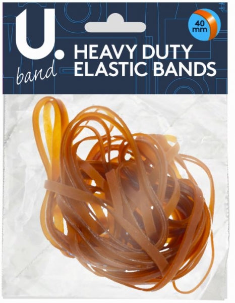 Durable Pack of 30 Heavy Duty Elastic Bands MultiUse Elastic Band Set