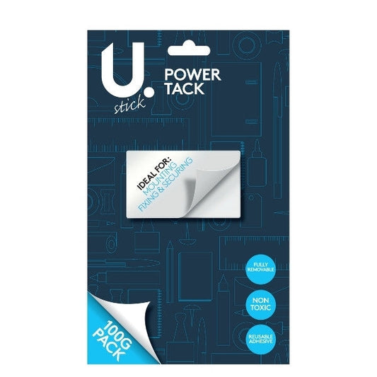 100g White Power Tack for Home Arts Crafts