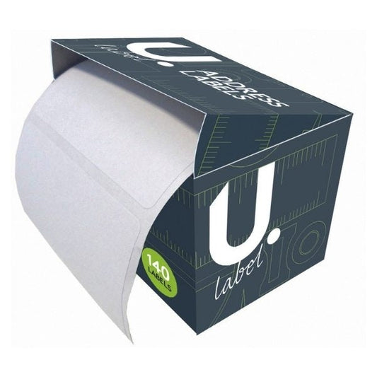 Bulk Address Labels on Roll 140 Labels White 6x85x6 cm