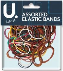 Diverse Assortment of Elastic Bands for Art and Crafts