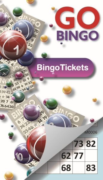 Deluxe Bingo Ticket Book 450 Tickets