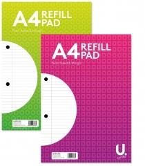 Professional A4 Refill Pad 2 Designs 160 Pages